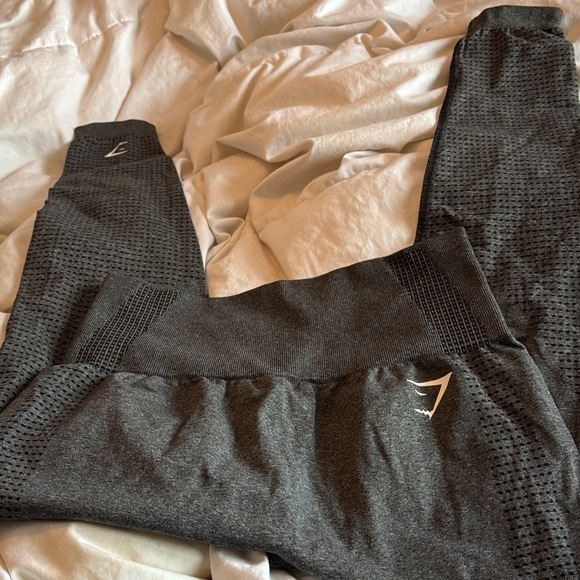 Gymshark Vital Seamless 2.0 Leggings In Smokey Grey Marled Pants